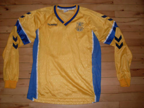 maillot de brøndby if domicile 1990-1992 rétro