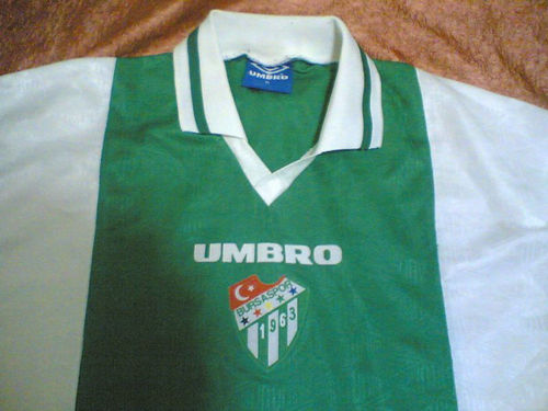 maillot de bursaspor domicile 1995 rétro
