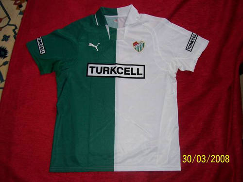 maillot de bursaspor domicile 2006-2007 rétro