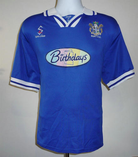 maillot de bury fc exterieur 1998-1999 pas cher