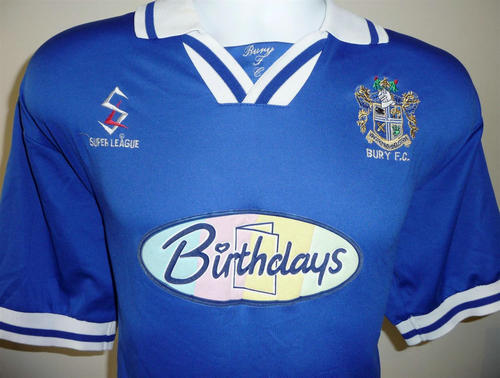 maillot de bury fc exterieur 1998-1999 pas cher