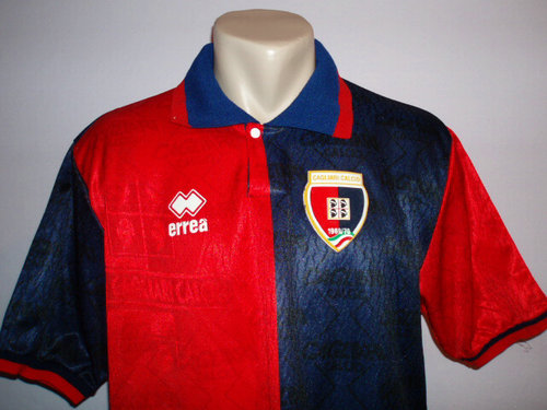 maillot de cagliari calcio domicile 1994-1995 rétro