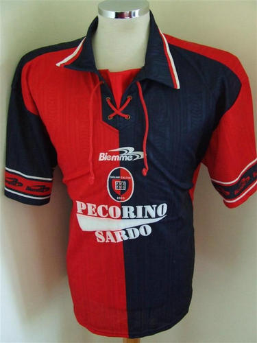 maillot de cagliari calcio domicile 1999-2000 rétro