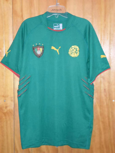 maillot de cameroun domicile 2004-2005 pas cher