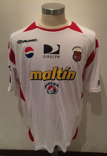 maillot de caracas fc exterieur 2007-2008 rétro