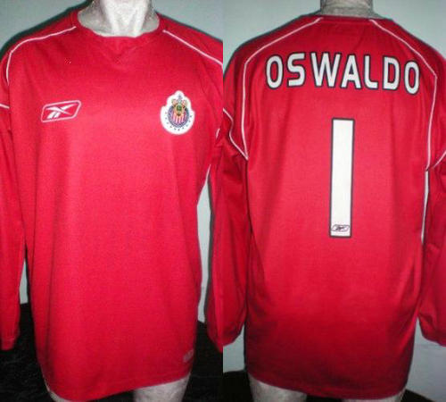 maillot de cd guadalajara gardien 2006 rétro