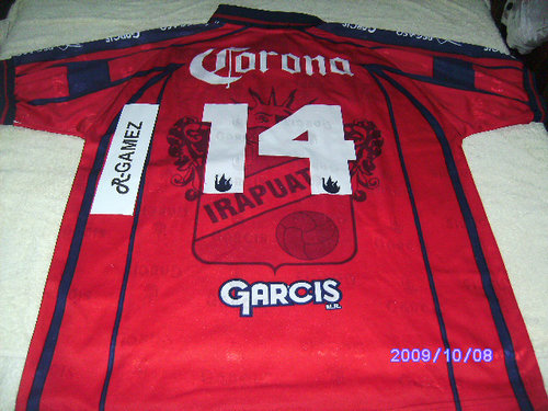 maillot de cd irapuato domicile 2000-2001 rétro maillot de cd irapuato domicile 2000-2001 rétro