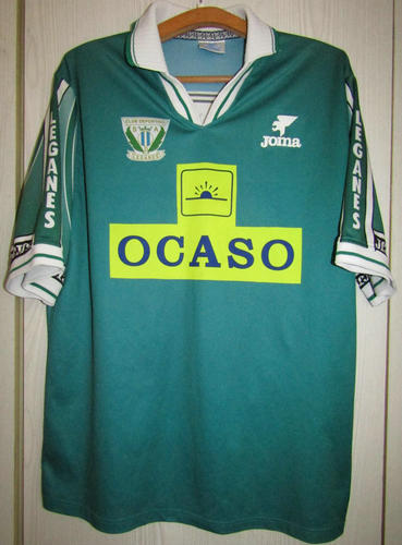 maillot de cd leganés exterieur 1998-1999 rétro