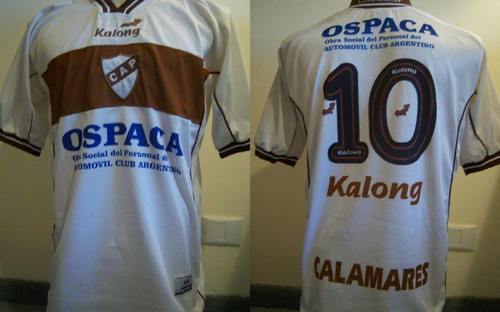 maillot de cd platense domicile 2002 rétro