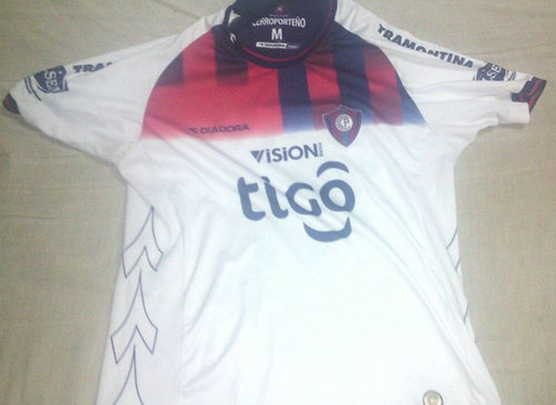 maillot de cerro porteño exterieur 2014 pas cher