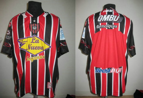 maillot de chacarita juniors domicile 2010 rétro