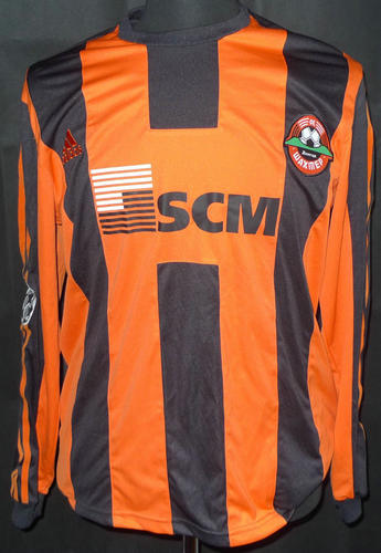 maillot de chakhtar donetsk domicile 2007-2008 rétro