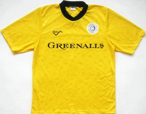 maillot de chester city exterieur 1990-1991 pas cher