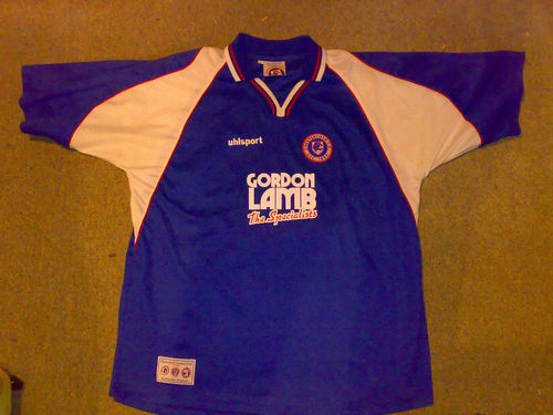 maillot de chesterfield fc domicile 2003-2004 rétro