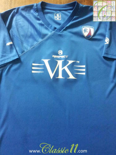 maillot de chesterfield fc domicile 2011-2012 rétro