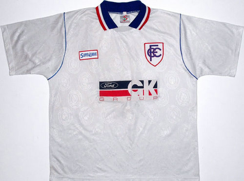 maillot de chesterfield fc exterieur 1996-1997 rétro