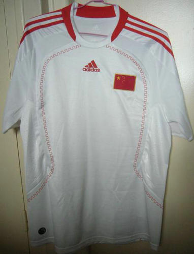 maillot de chine exterieur 2008-2010 pas cher