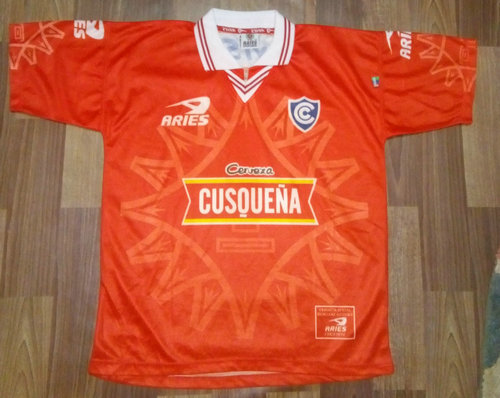 maillot de cienciano domicile 2002 rétro