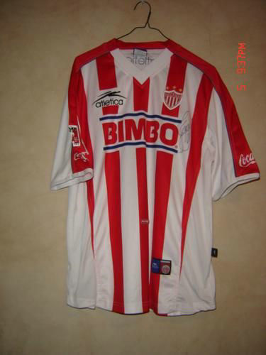 maillot de club necaxa domicile 2001 pas cher