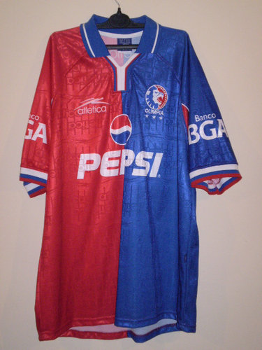 maillot de club olimpia exterieur 2000-2001 rétro