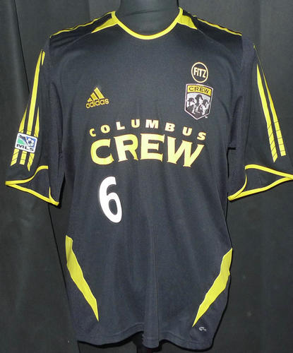 maillot de columbus crew exterieur 2004-2005 rétro