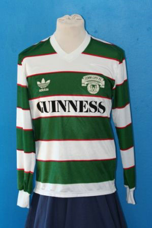 maillot de cork city fc domicile 1984-1988 rétro