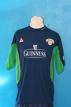 maillot de cork city fc exterieur 2003-2004 rétro