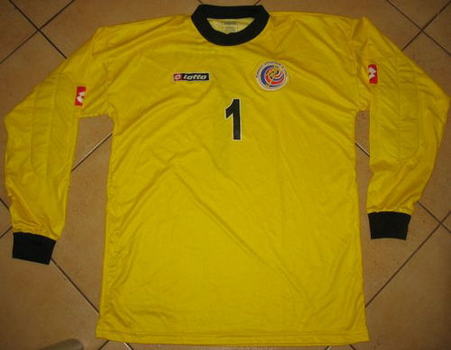 maillot de costa rica gardien 2008 rétro