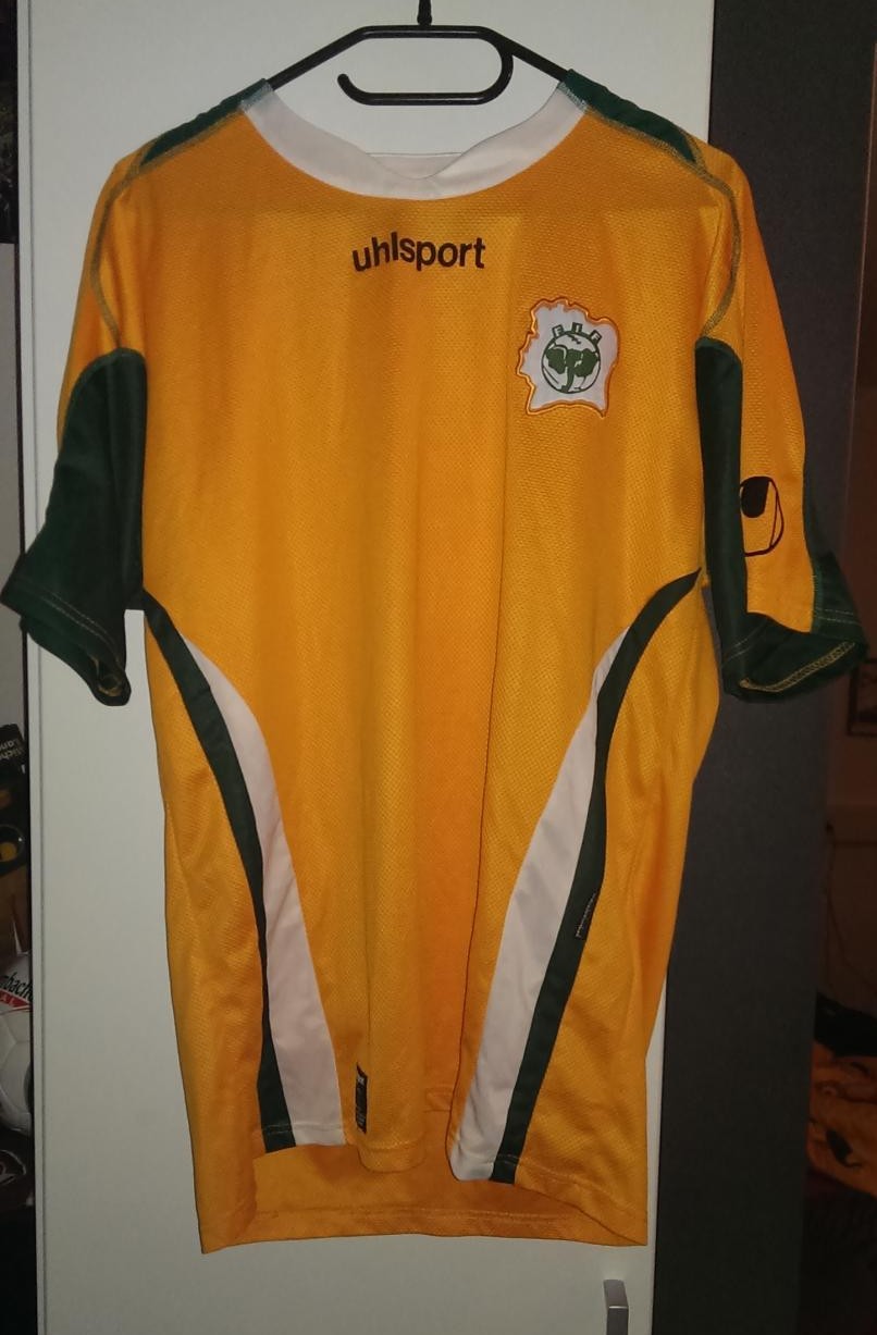 maillot de côte d\'ivoire domicile 2004-2005 rétro