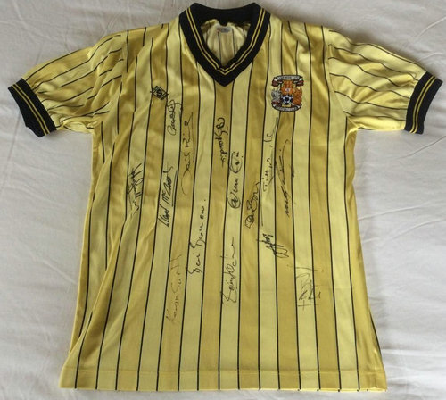 maillot de coventry city fc exterieur 1986-1987 rétro