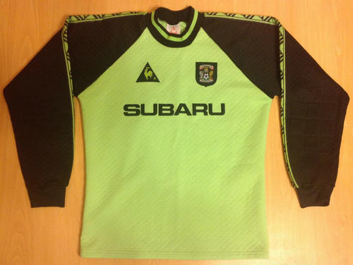 maillot de coventry city fc gardien 1997-1998 rétro