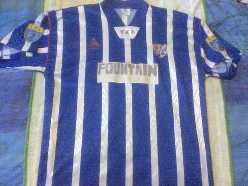 maillot de cowdenbeath fc domicile 1995-1997 rétro