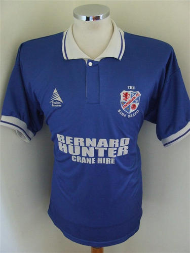 maillot de cowdenbeath fc domicile 2001-2002 rétro