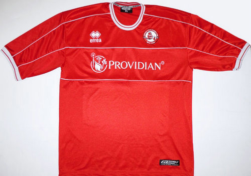 maillot de crawley town fc domicile 2002-2003 rétro