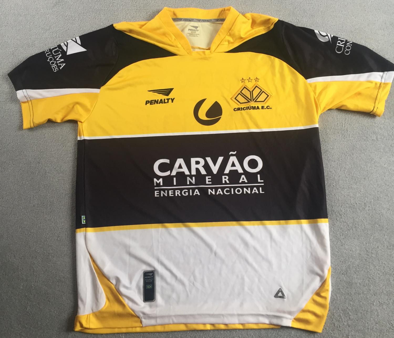 maillot de criciúma esporte clube domicile 2008 rétro