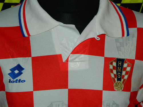 maillot de croatie domicile 1995-1996 pas cher