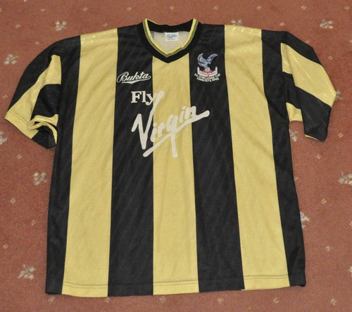maillot de crystal palace fc réplique 1989-1990 pas cher