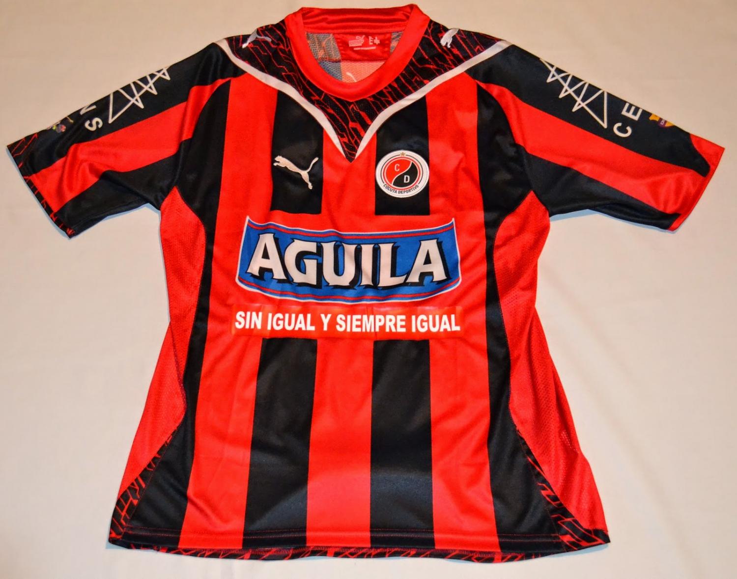 maillot de cúcuta deportivo domicile 2009 rétro