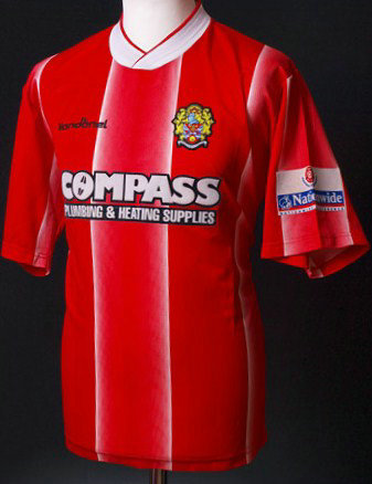 maillot de dagenham & redbridge fc domicile 2003-2005 pas cher