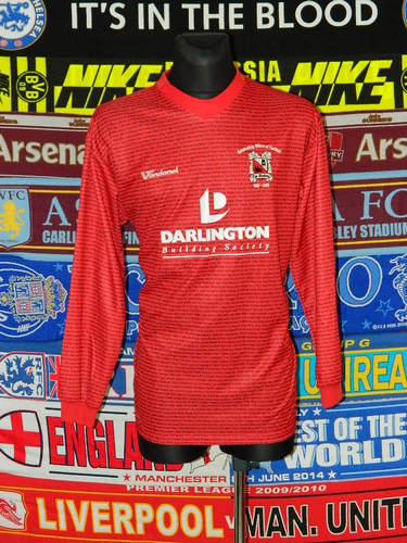 maillot de darlington fc particulier 2008-2009 rétro