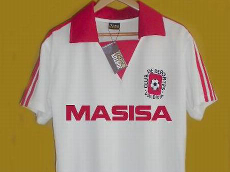 maillot de deportes valdivia réplique 1983 pas cher