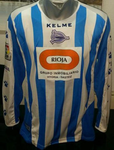 maillot de deportivo alavés domicile 2006-2008 pas cher