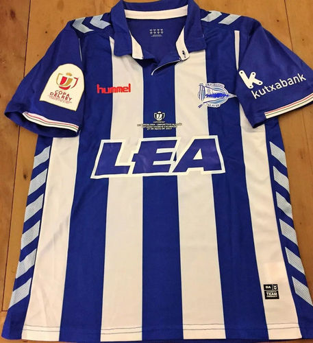 maillot de deportivo alavés réplique 2017 rétro