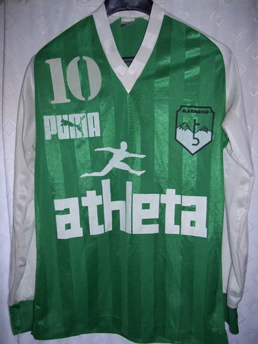 maillot de deportivo armenio domicile 1986-1987 rétro