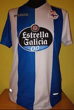 maillot de deportivo la corogne domicile 2017-2018 rétro