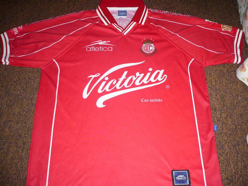 maillot de deportivo toluca domicile 1996-1998 rétro