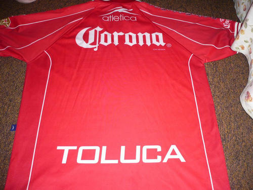 maillot de deportivo toluca domicile 1996-1998 rétro