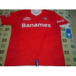 maillot de deportivo toluca domicile 2007-2008 rétro