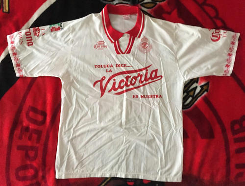 maillot de deportivo toluca exterieur 1994-1995 rétro