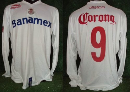 maillot de deportivo toluca exterieur 2005 rétro